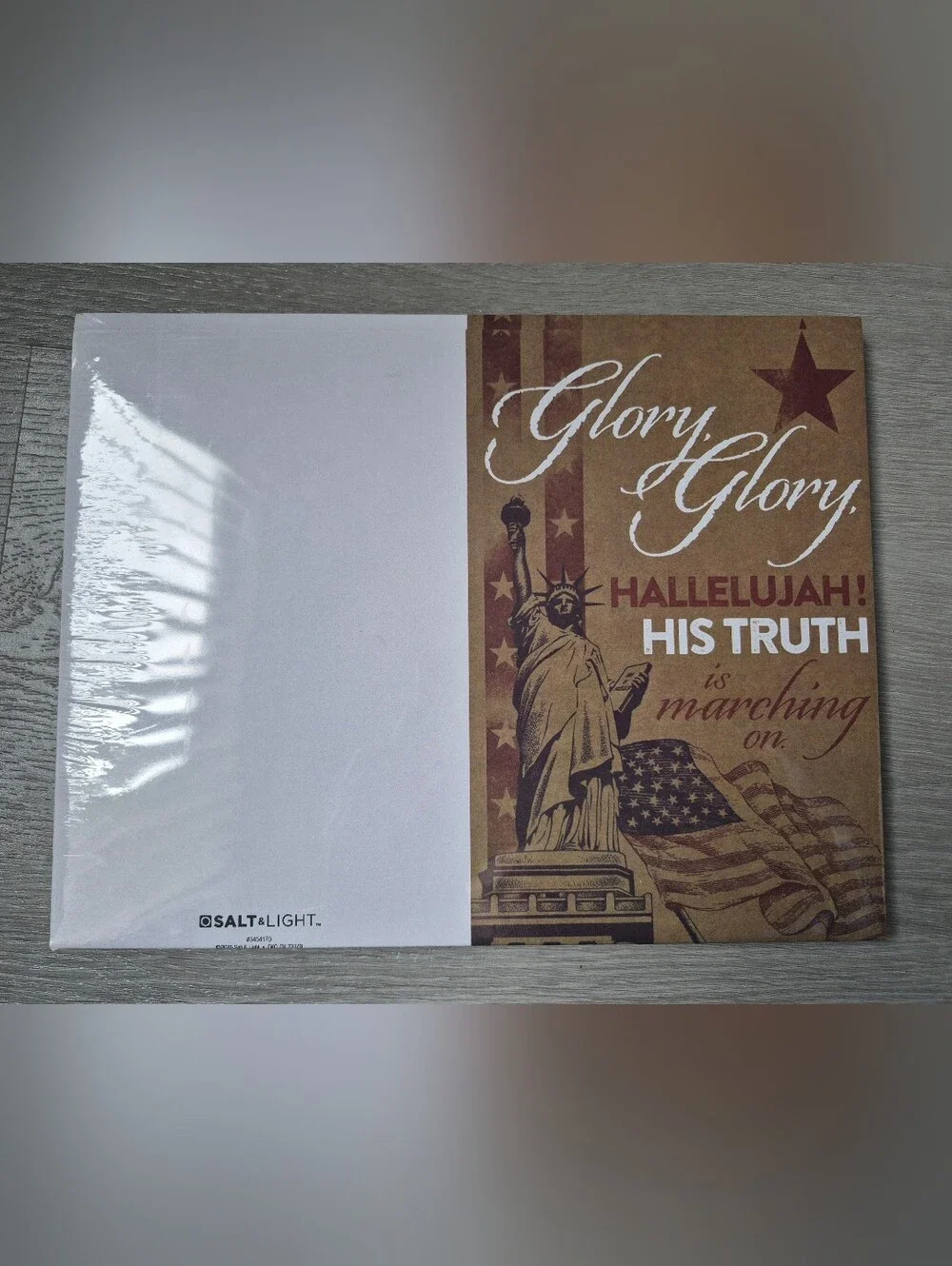 NEW Salt & Light Patriotic America Flag Statue of Liberty Church Bulletins